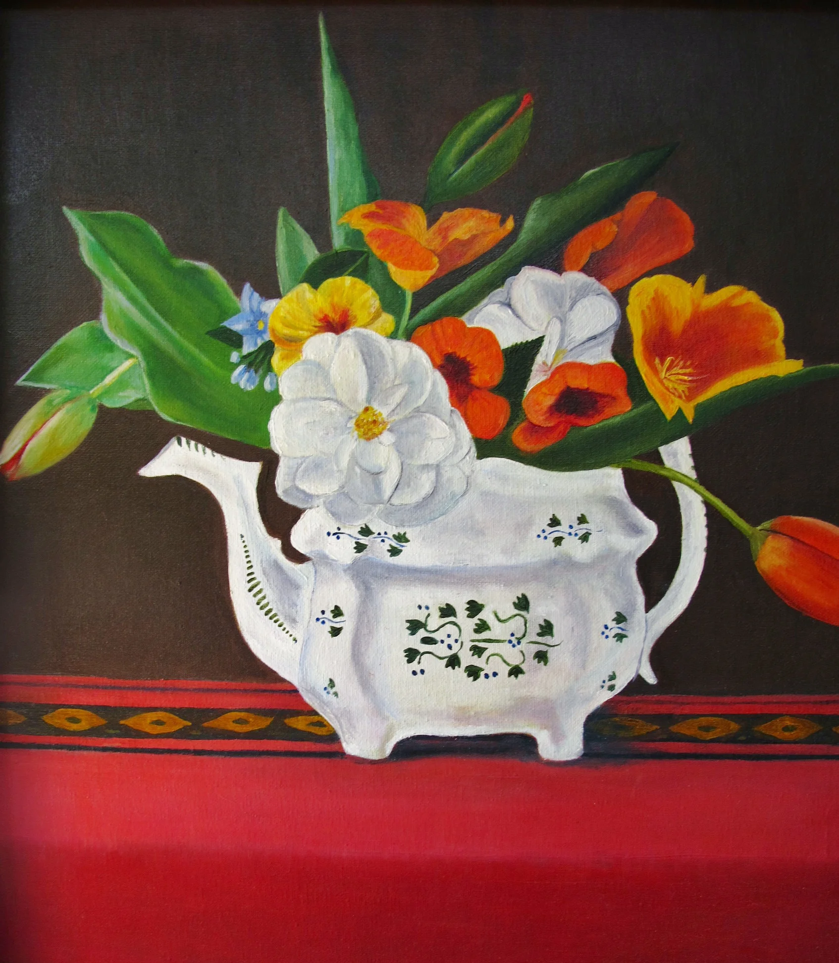   Untitled , 2011 Oil on linen, 17 x 20 inches 