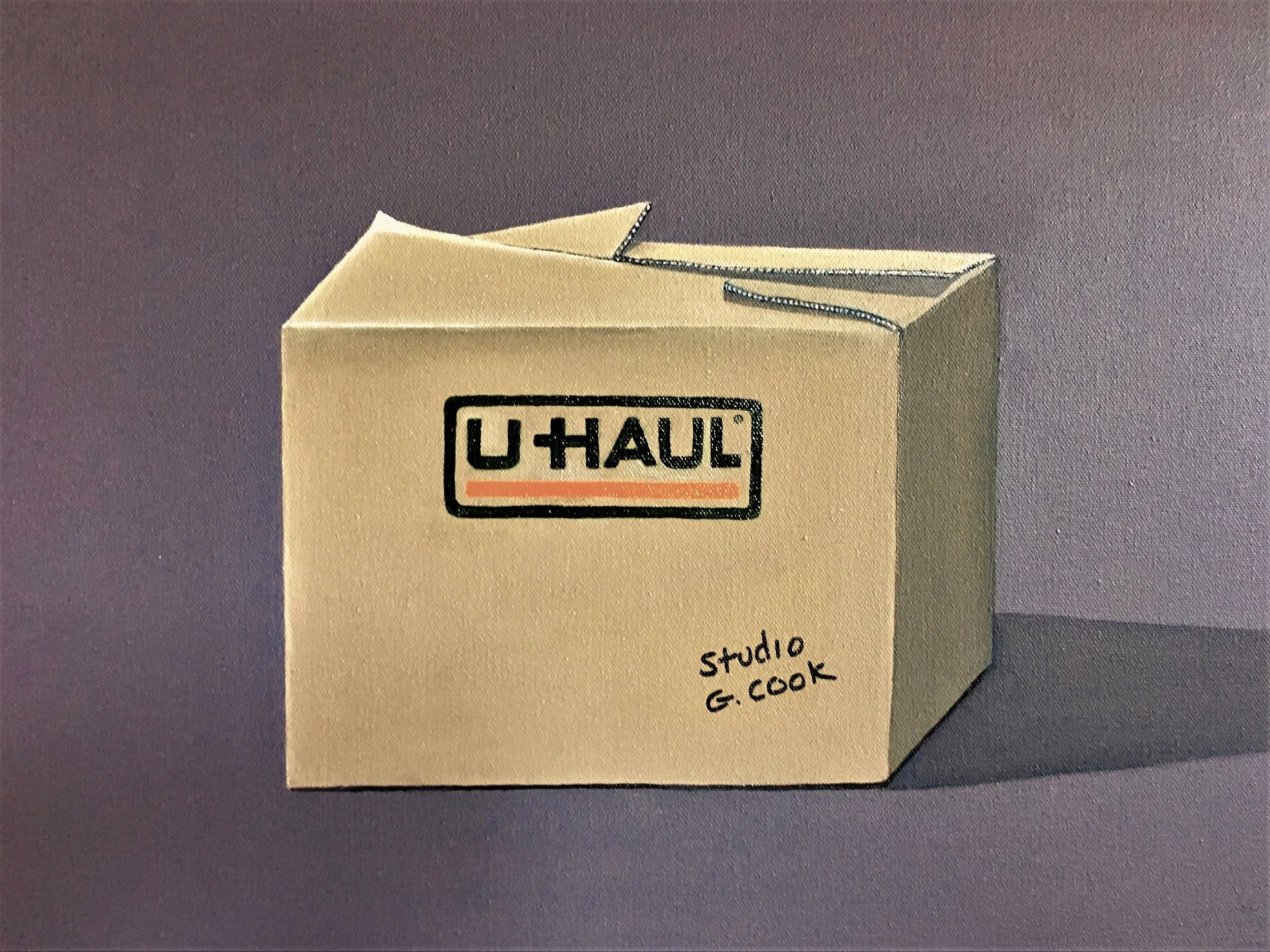   Moving On,  2017 Oil on canvas, 16 x 20 inches 