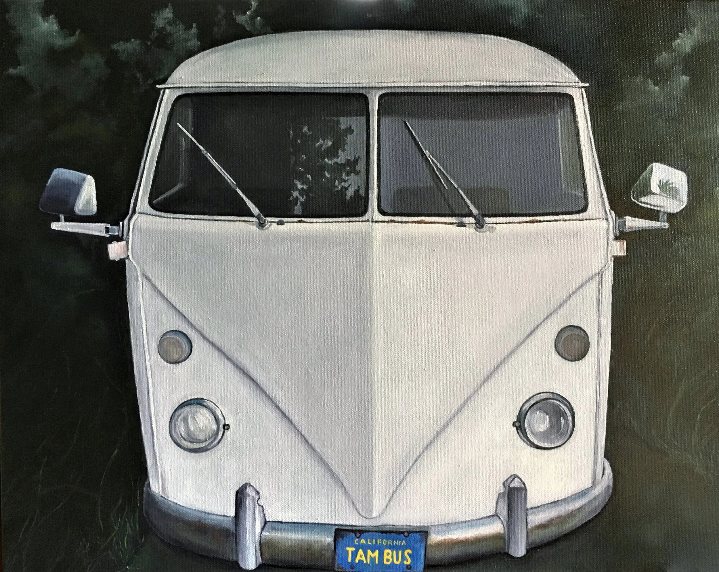   Tam Bus , 2017 Oil on canvas, 16 x 20 inches 
