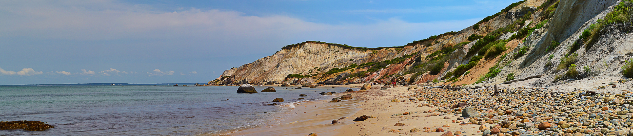 Aquinnah Cliffs, Martha's Vineyard, MA, August 2014 (detail view)