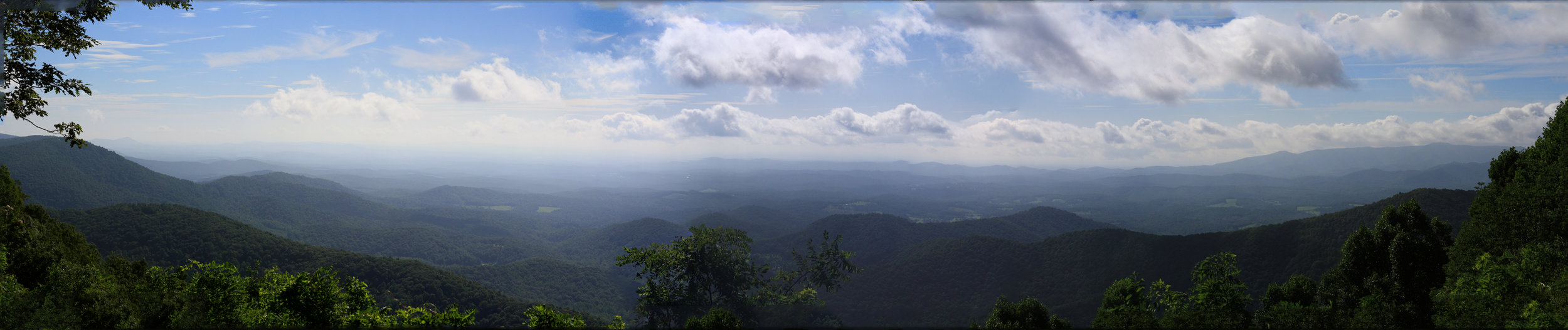 Blue Ridge Mountains, Roanoke, VA, August 2016