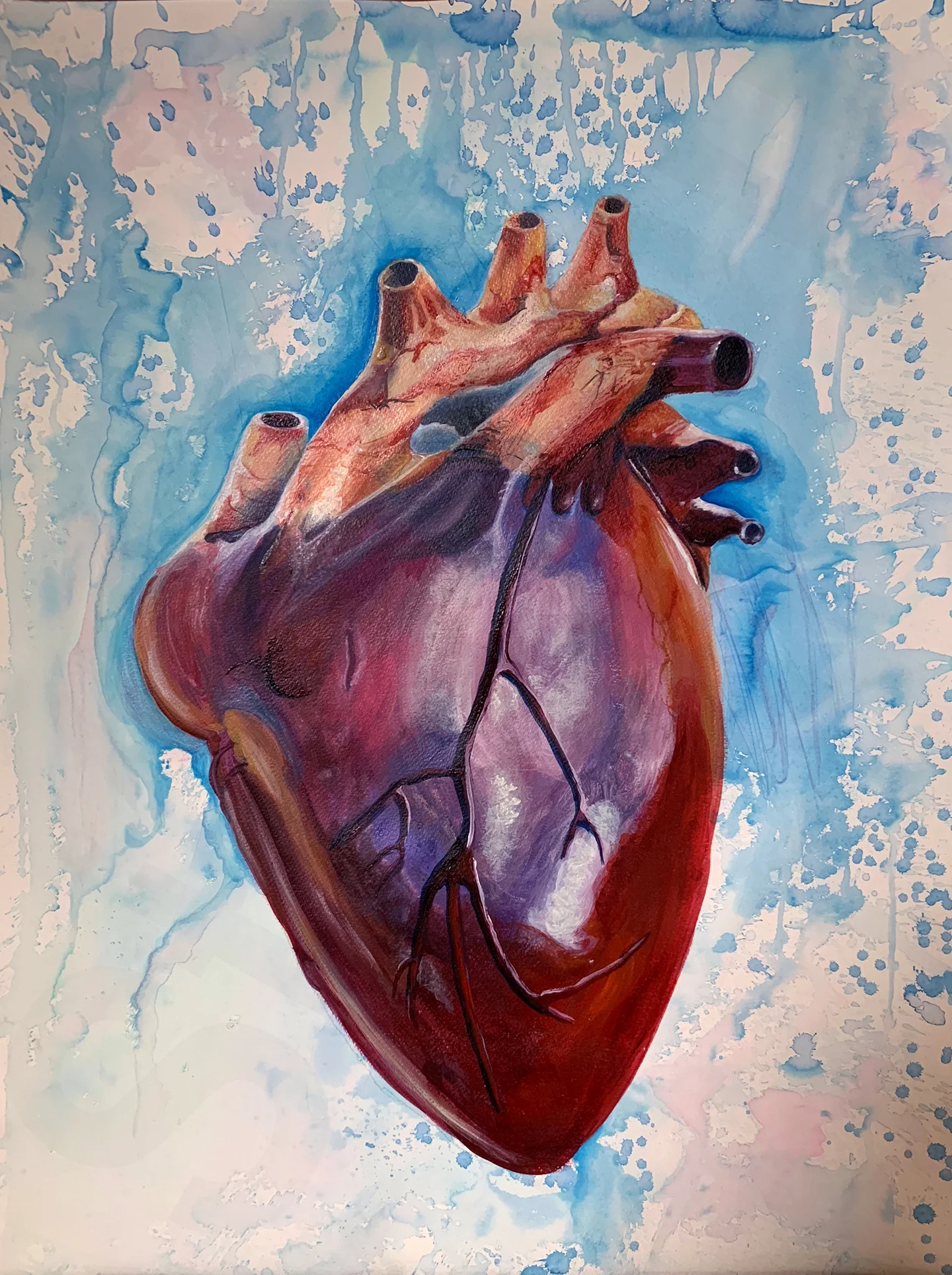 Jittery , Painting, December 2018