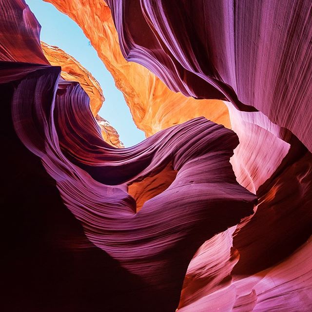 The &quot;Lady in the Wind&quot; is one of the more famous formations in lower Antelope Canyon. #antelopecanyon #ladyinthewind #arizona #desert #sand #water #wind #rock #nature