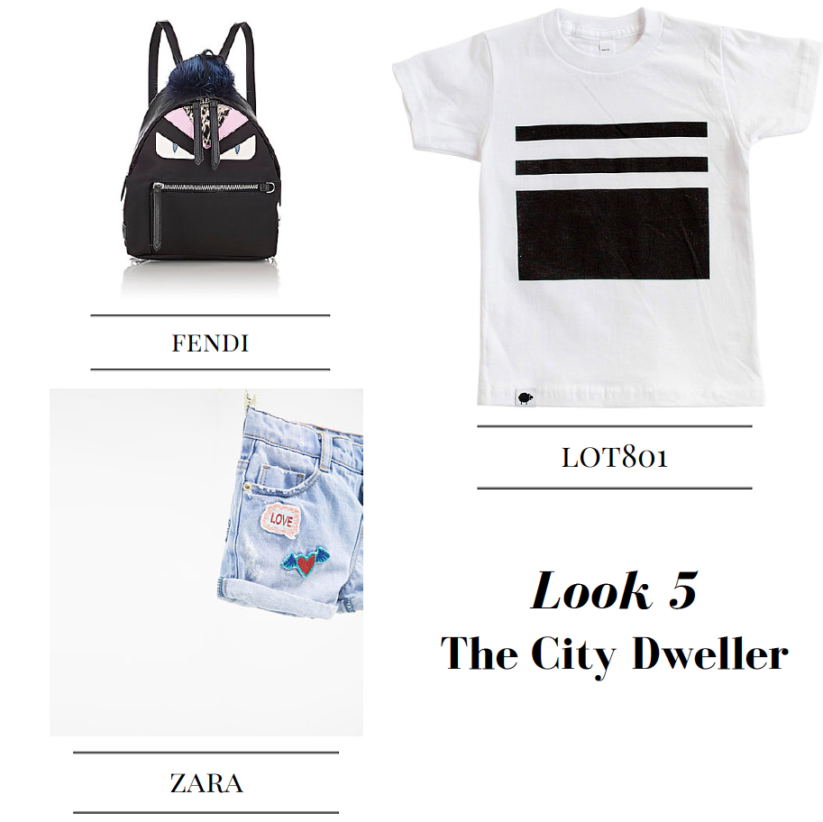 toddler city dweller style graphic tee