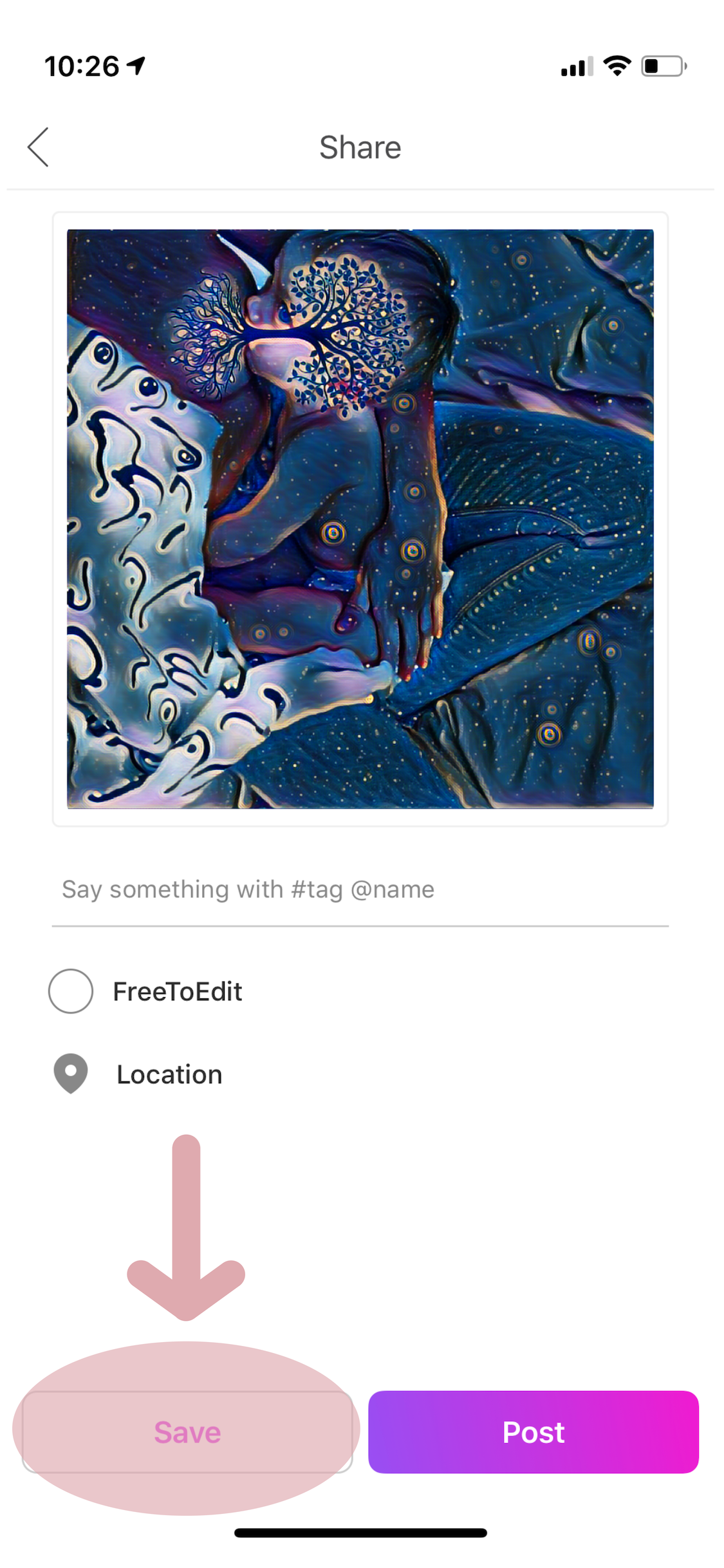 how to make a tree of life breastfeeding photo with picsart step by step instructions 6.png