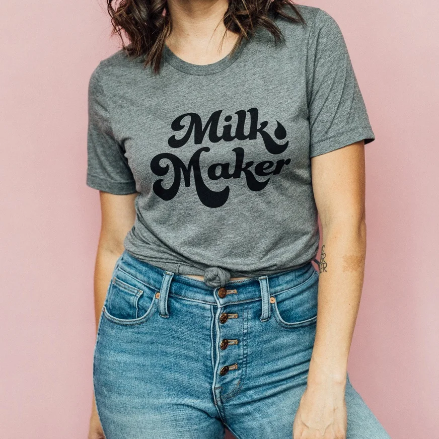 Milk+Maker+grey+shirt+empowering+breastfeeding+moms+from+the+little+milk+bar+perfect+baby+shower+and+new+mom+gift.jpg