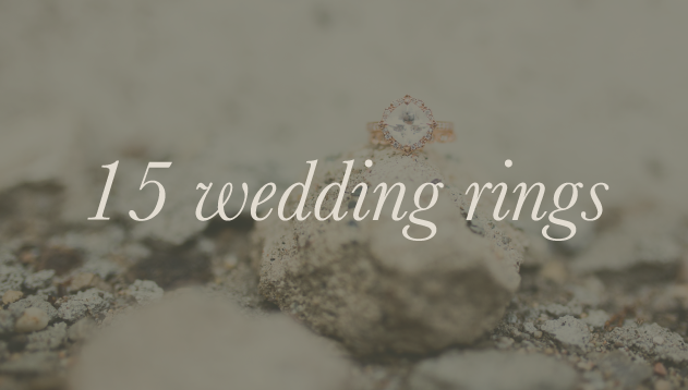 15 Gorgeous Wedding Rings | Bismarck, ND Wedding Photography