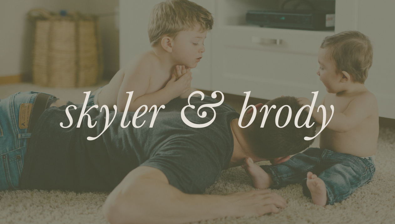 Skyler + Brody Brothers | Bismarck, ND Family Photography