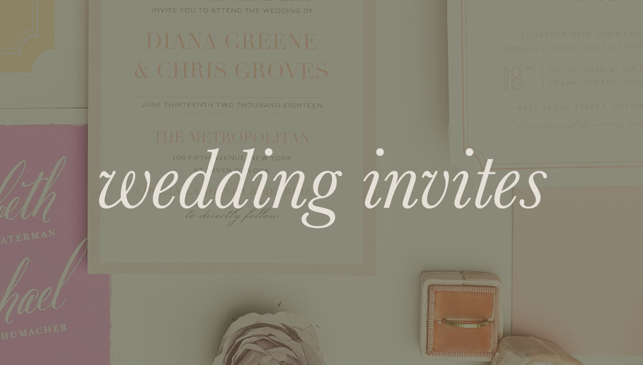 Wedding Invites For Any Bride |  Bismarck, ND Wedding Photography