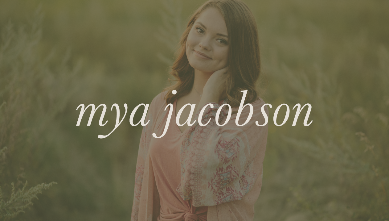 Mya Jacobson  |  Bismarck, Senior Photography