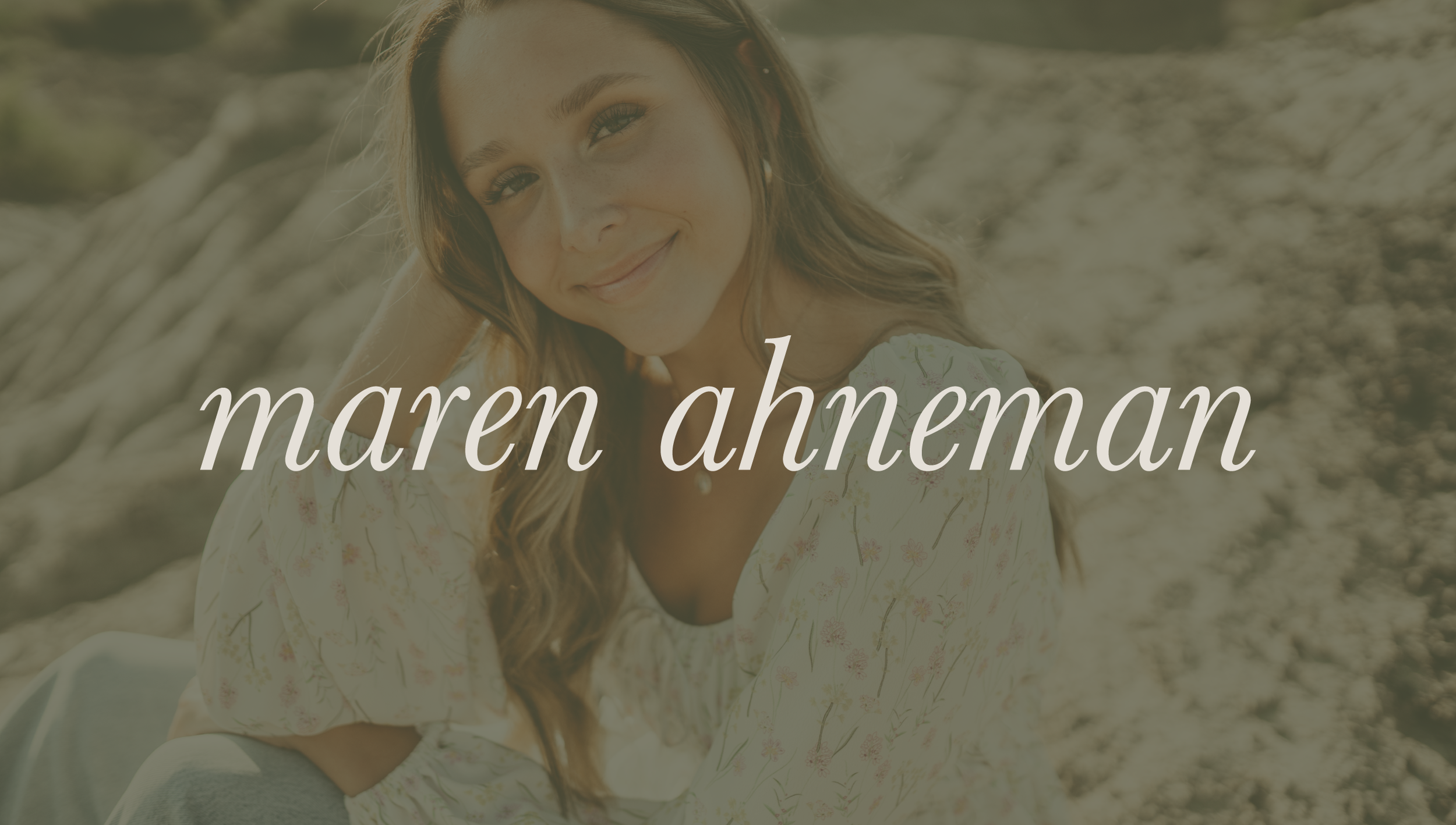 Maren Ahneman  |  Bismarck, ND Senior Photography