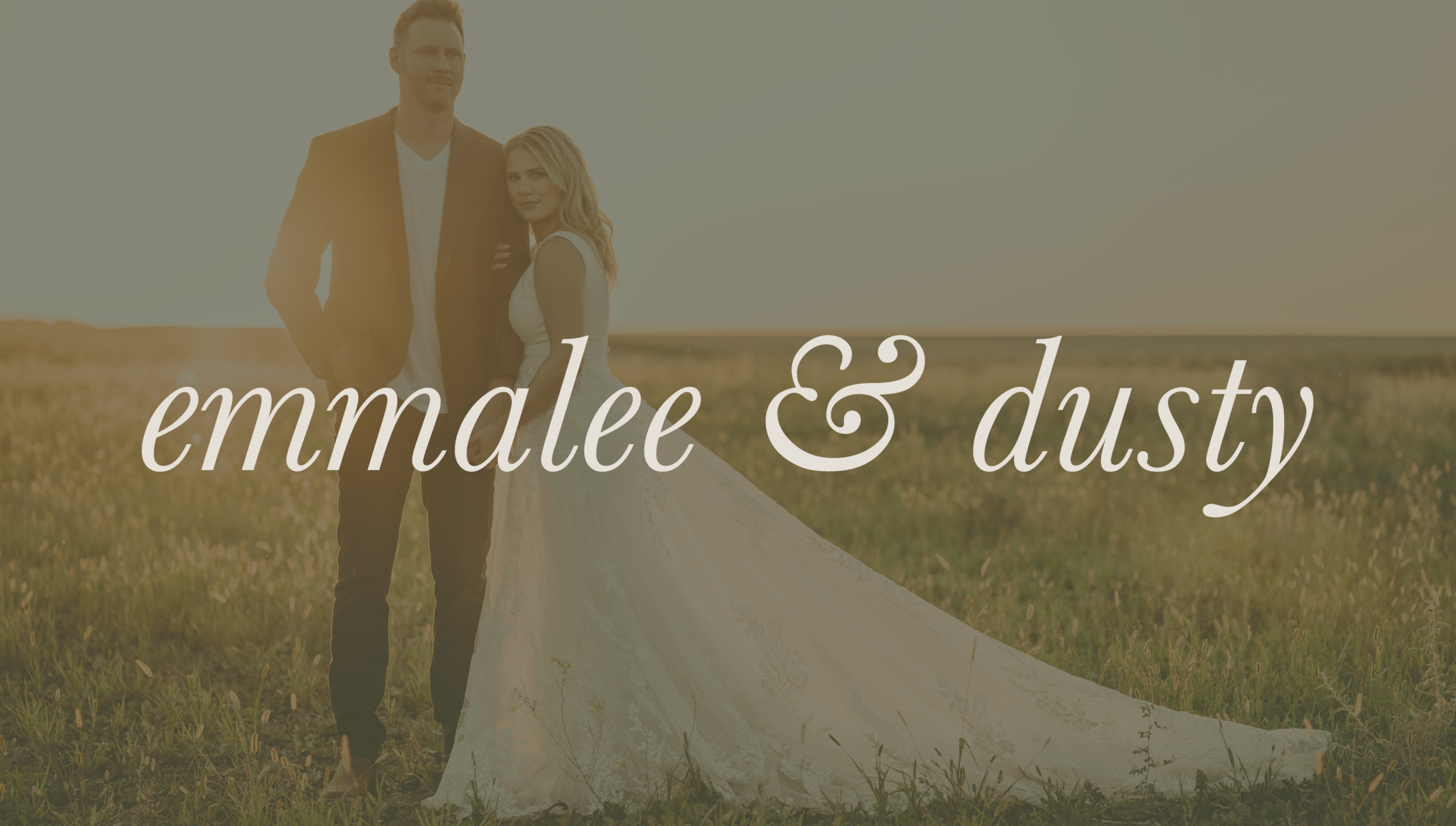 Emmalee + Dusty  |  Garrison, ND Wedding Photography