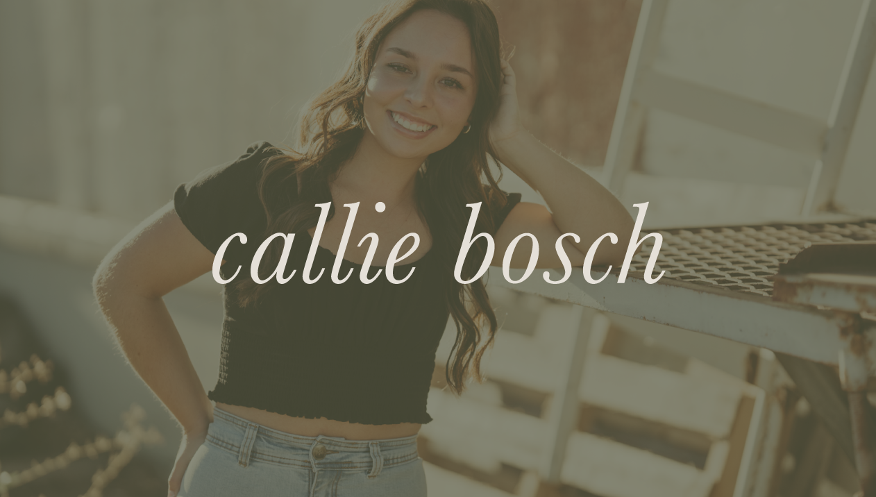 Callie Bosch  |  Bismarck, ND Senior Photography