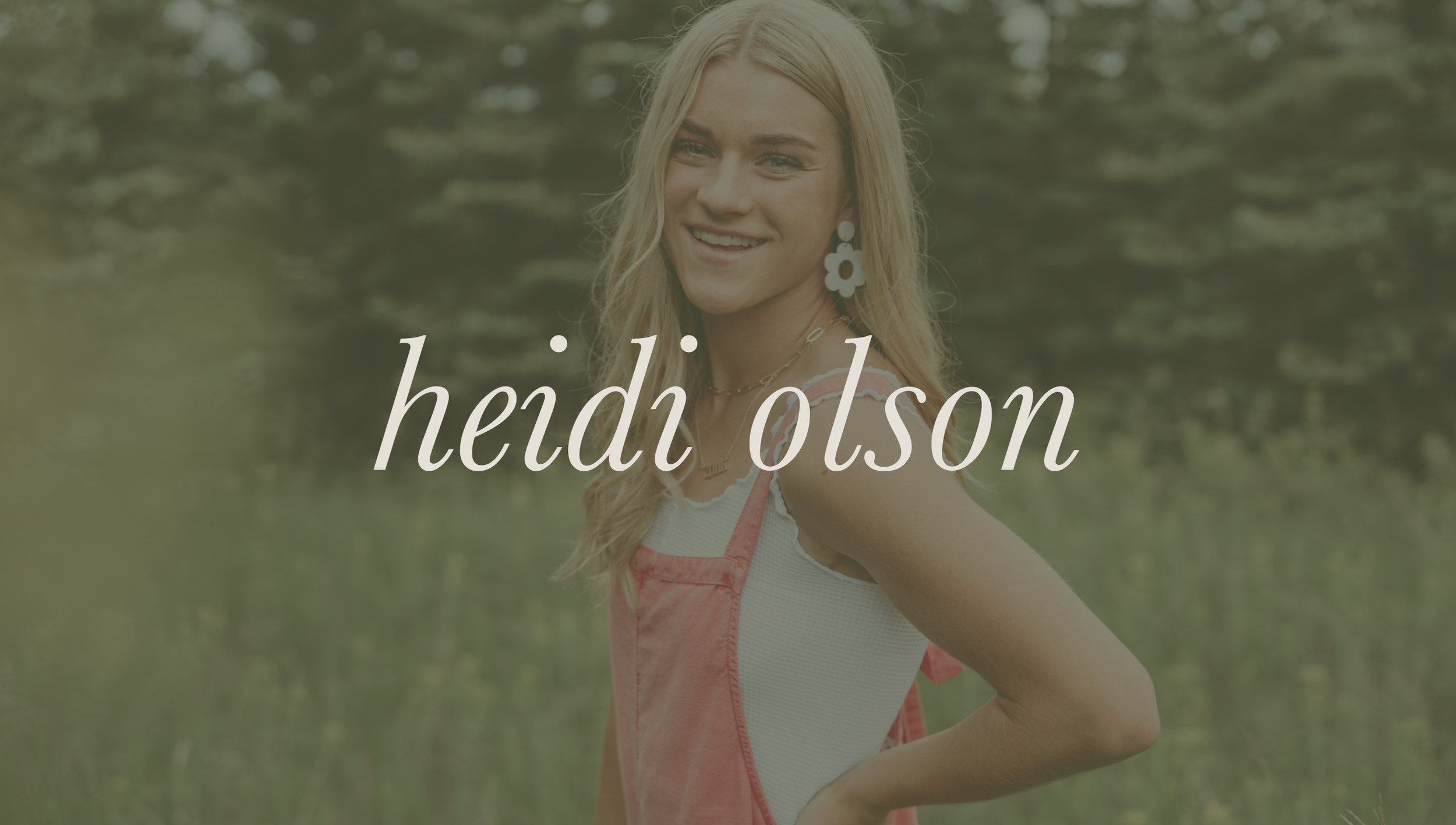Heidi Olson |  Bismarck, ND Senior Photography