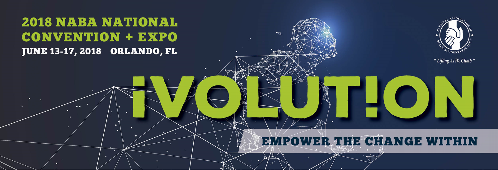 The 2018 NABA National Convention and Expo will take place in Orlando, Florida at the Orlando World Center Marriott from June 13 - 17. The annual convention brings together over 2,000 members, employers and students for an eventful week of workshops, career expo, CPE cessions and fellowship! This year's theme is iVOLUTION; Take risks. Leverage resources. Seize control. As active members of NABA, most employers will sponsor your attendance to the convention , please contact us at naba.seattle@live.com for more information and click here for more details on convention schedule, location and registration.