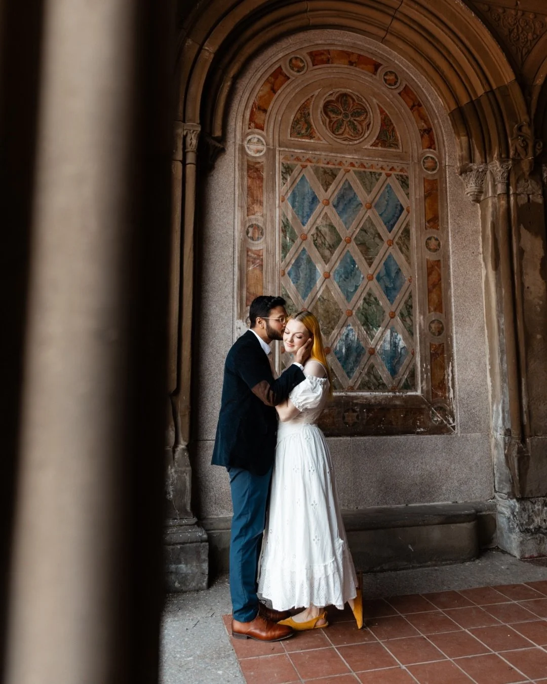 T&amp;B 🤍 during that one day in March that gave us a sneak peek of summer weather 

Cannot wait to capture these cuties on their wedding day 🥹🫶🏻

#couplephotographer #nyccoupleportraits #engaged #engagementphotographer