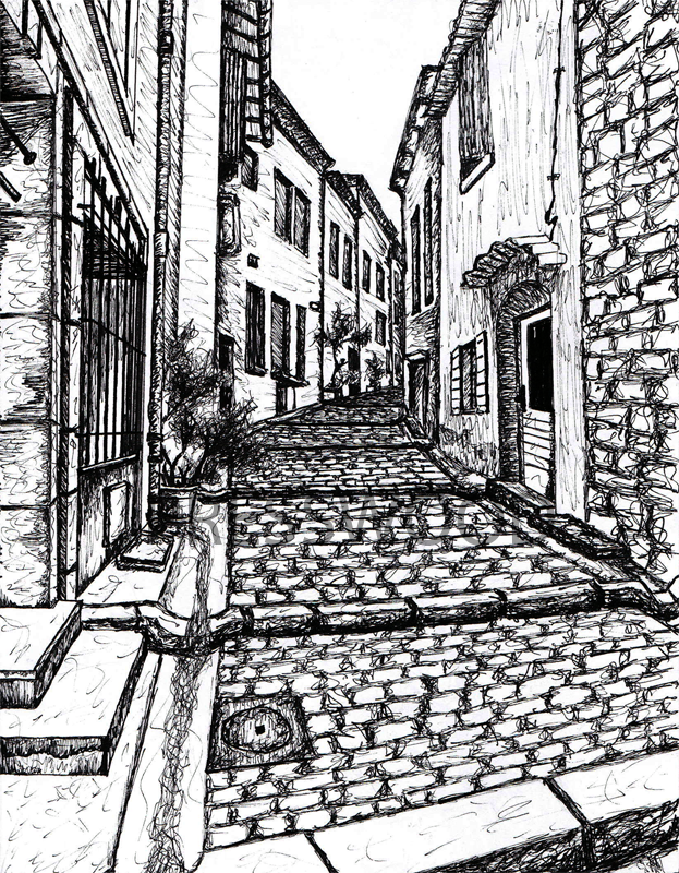 Arles Alleyway