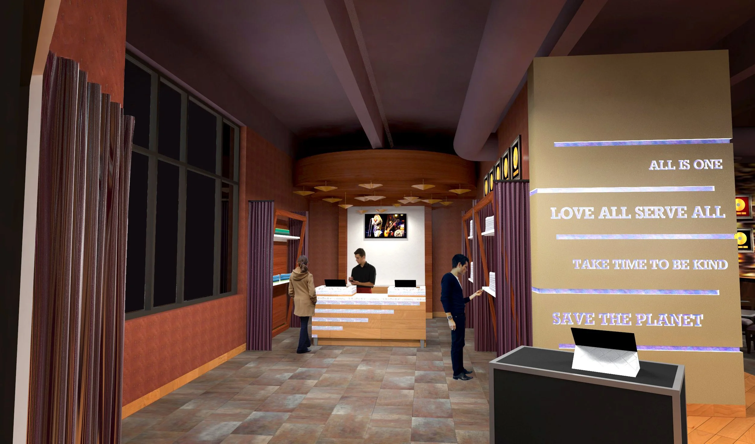  
HARD ROCK CAFE RESTAURANT — 2013
 

 
HOSPITATLITY
 
ROLE: PROJECT DESIGNER, KLOVER ARCHITECTS | VISUALIZATION: SELF 