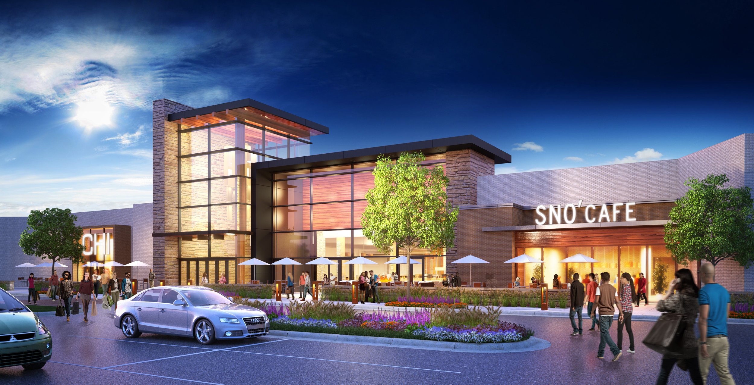  
SOUTHWEST PLAZA MALL, ENTRANCE RENOVATION — 2014
 

 
RETAIL
 
ROLE: PROJECT DESIGNER — KLOVER ARCHITECTS | VISUALIZATION: ARNOLD IMAGING/SELF 
