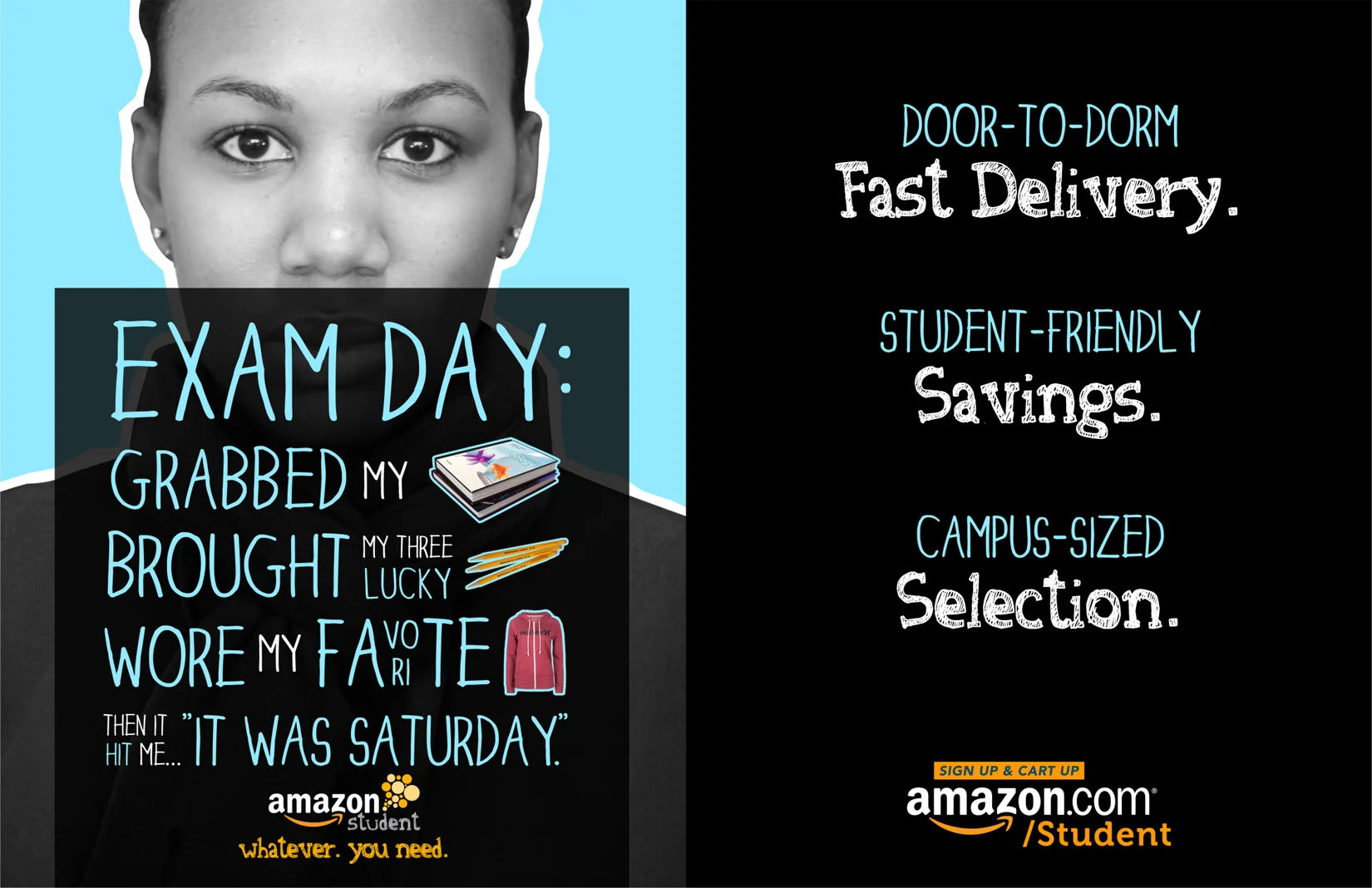 Amazon Student Print Ad 2