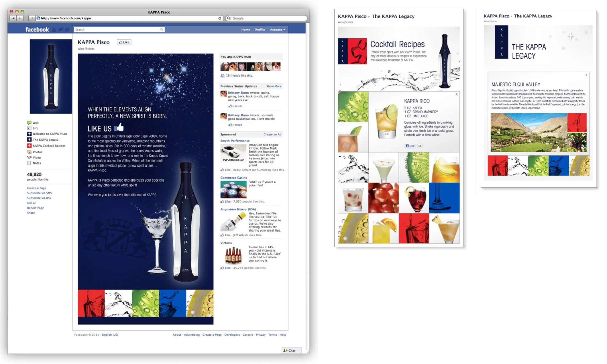 KAPPA PISCO Facebook Page