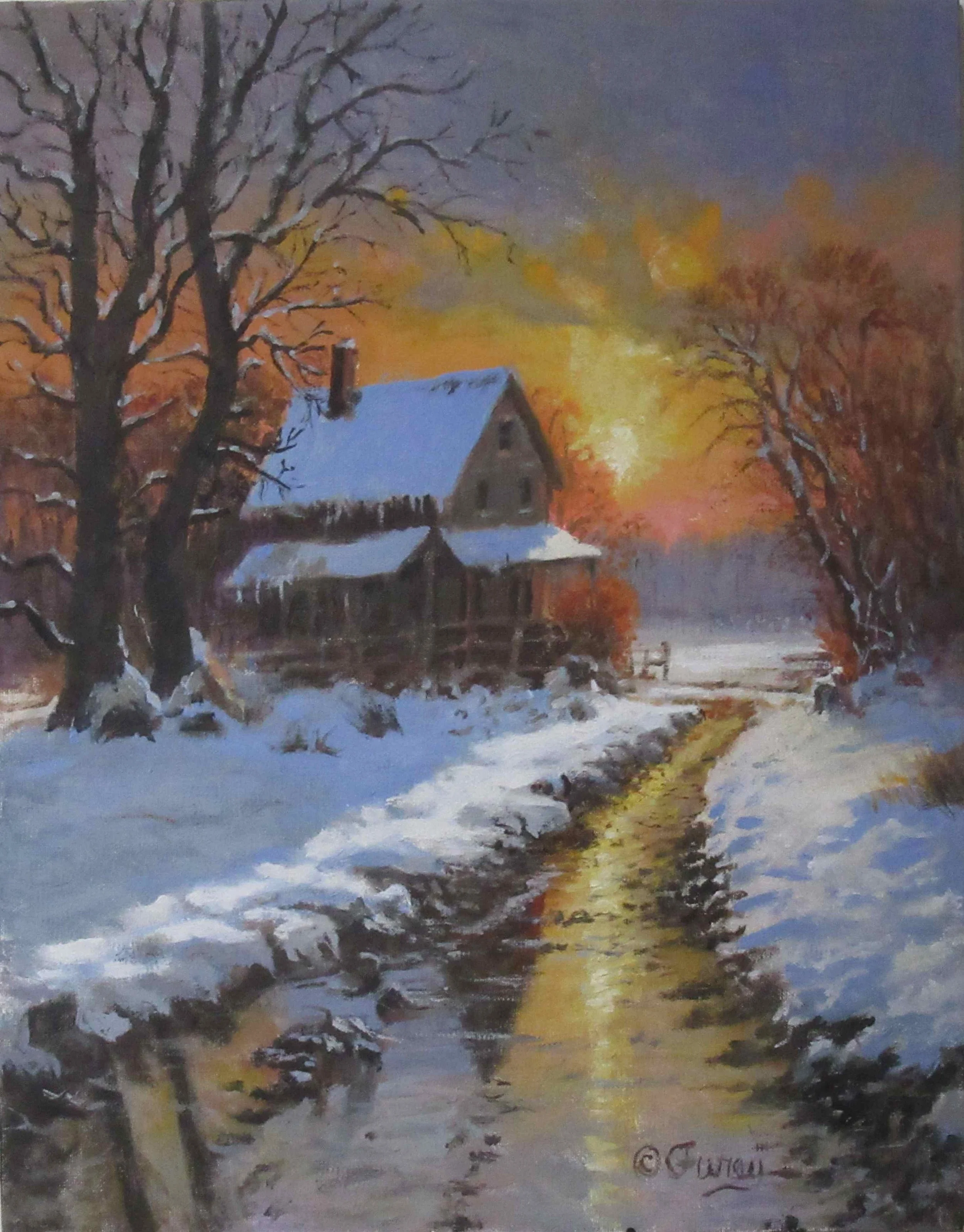 Winter Sunset