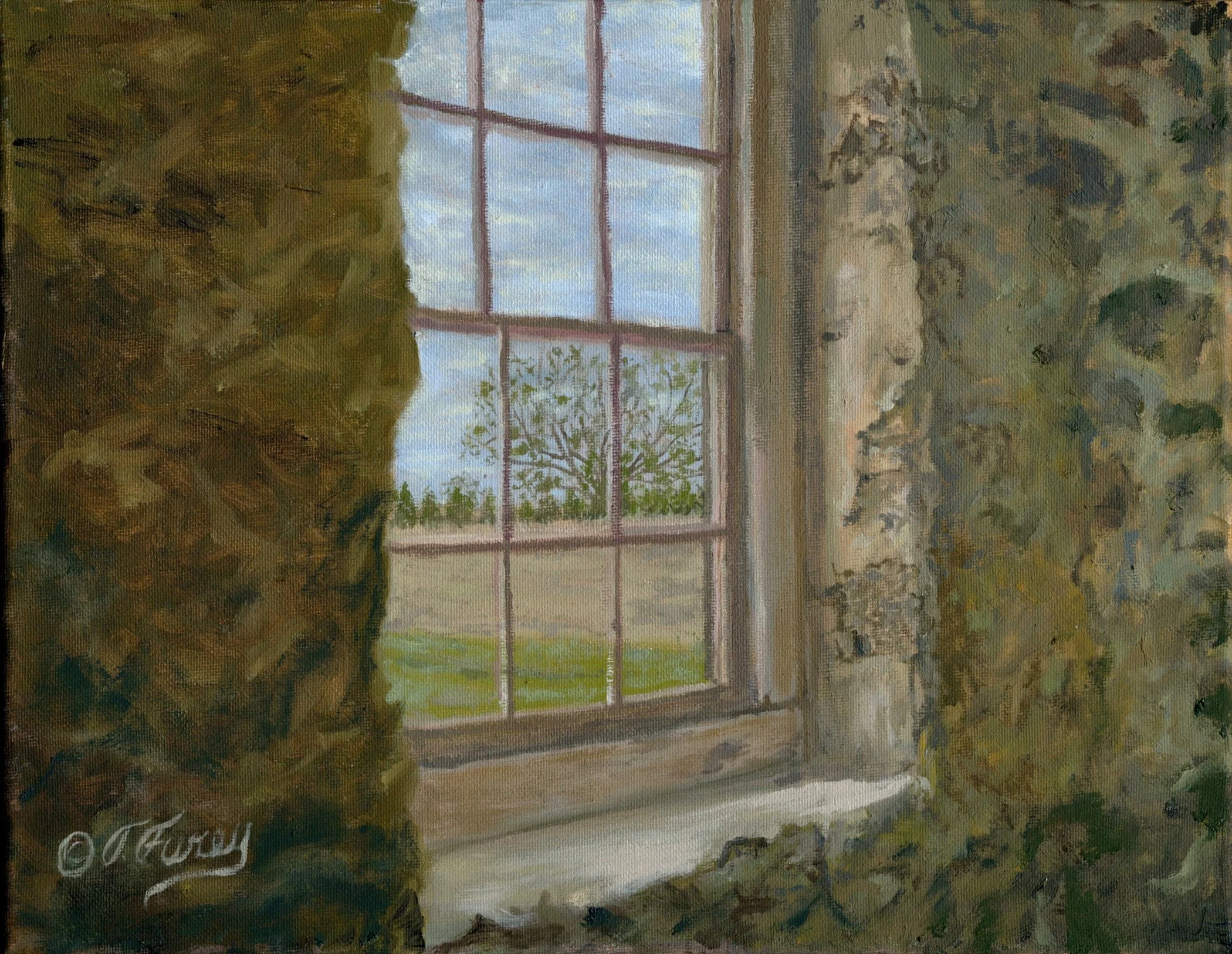 Rolling Green Barn Window