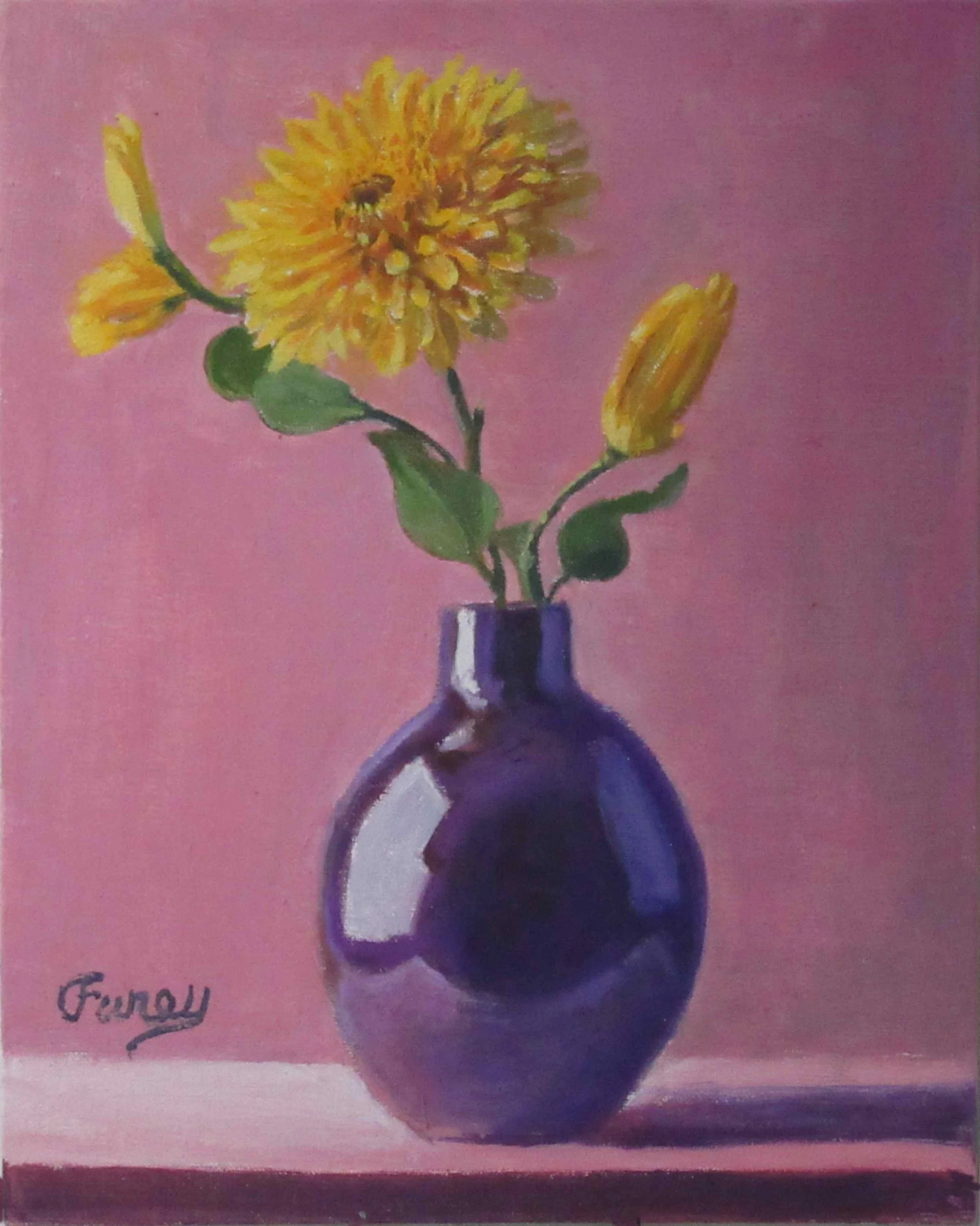 Purple Vase