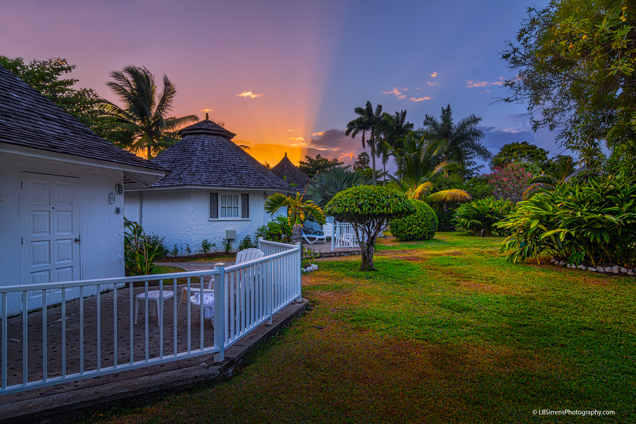  Early morning at Royal Decameron Hotel in Runaway Bay, St Ann, Jamaica. 