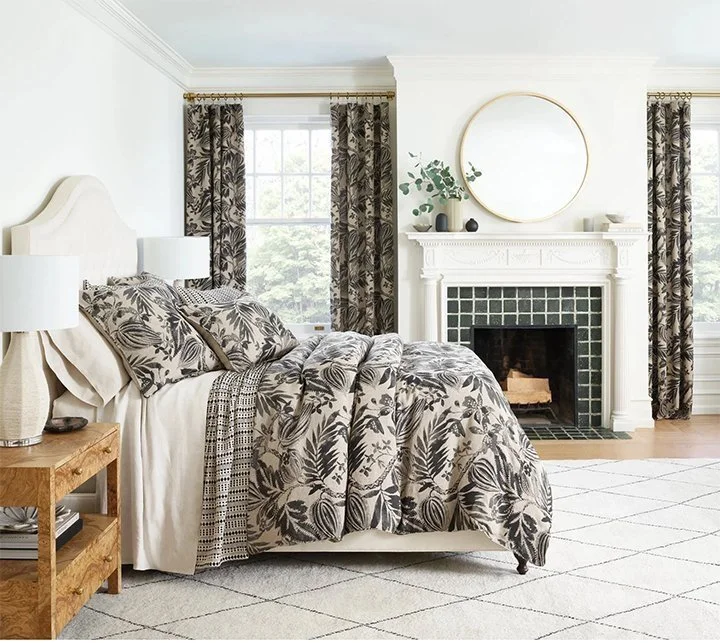 100% Linen Printed Duvet - Made in India
