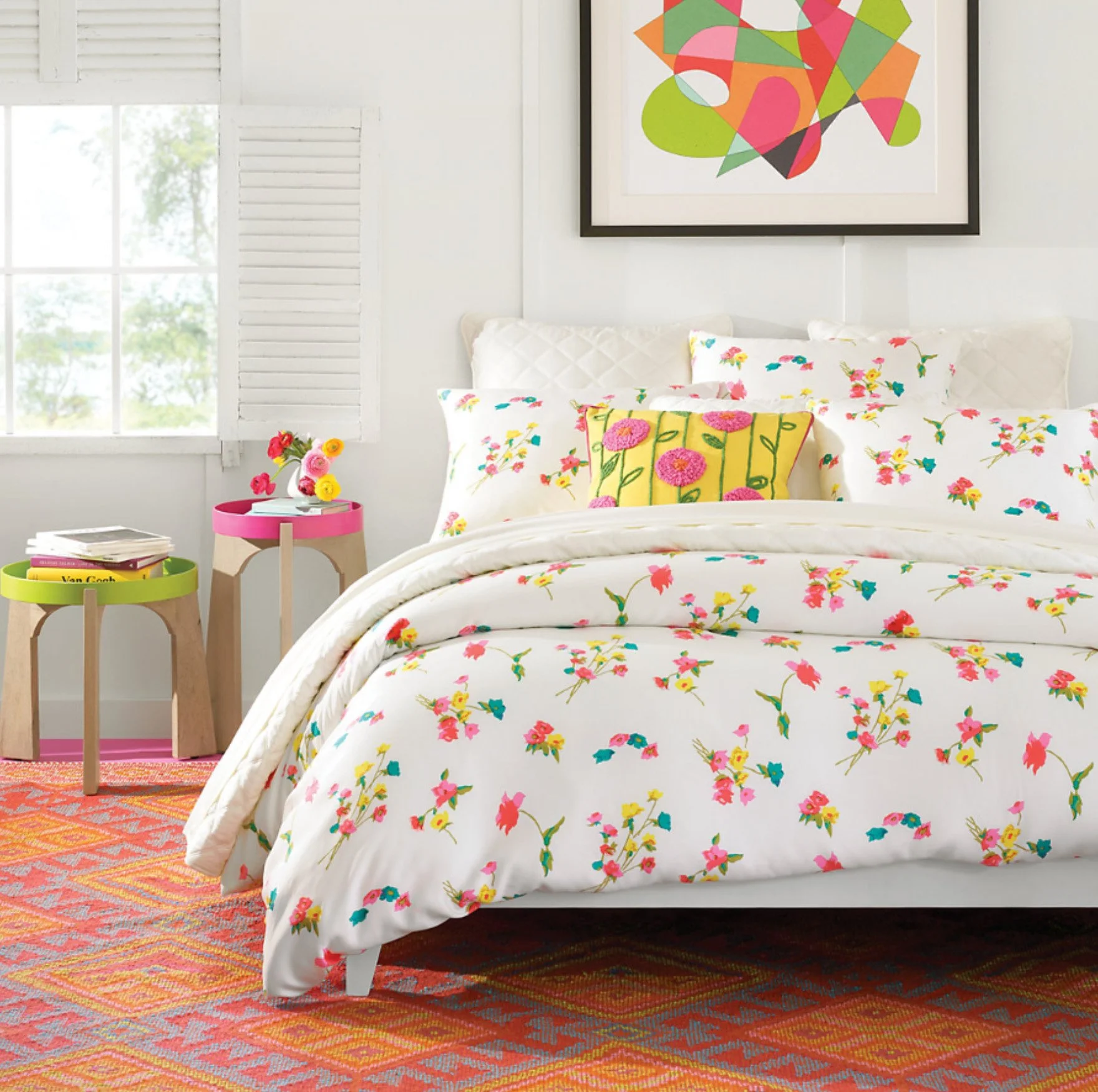 100% Tencel Duvet - Made in China, 100% PET Kilim Rug - Made in India