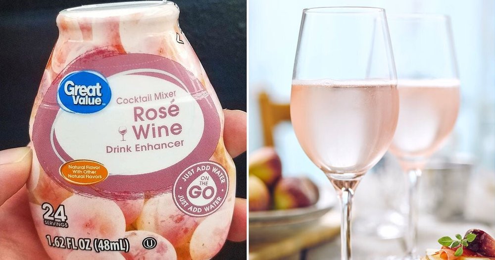 Rose Wine Drink Enhancer That Makes Water Taste Like Wine Is A Thing Social Junkie
