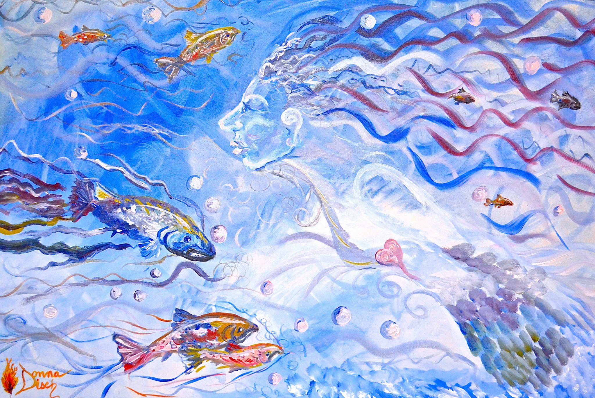 © Upstream * acrylic *