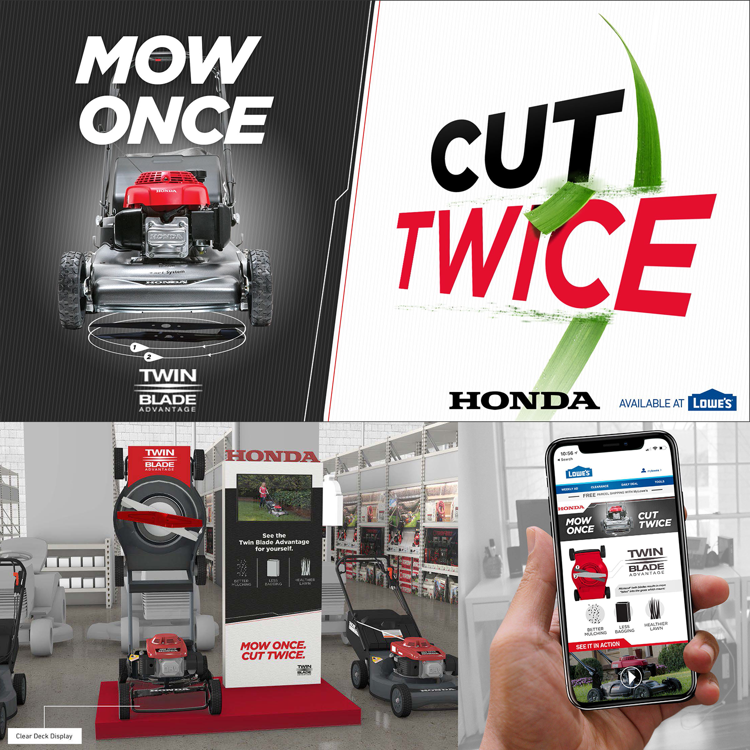 Honda Dual Blade Mowers