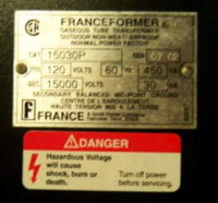 Neon Sign Transformer Specs
