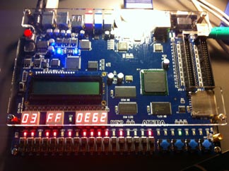 Altera DE2 board