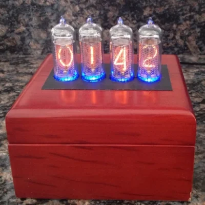 Completed Nixie Clock