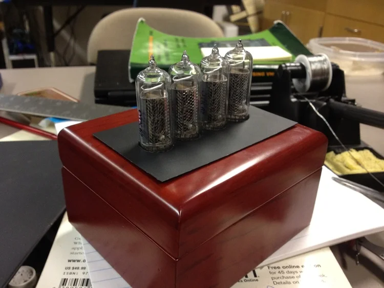 Checking if everything fits.