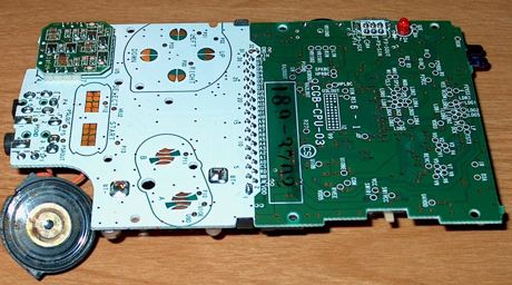 Front of the GBC motherboard