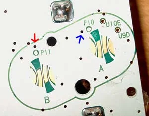 A/B control pins