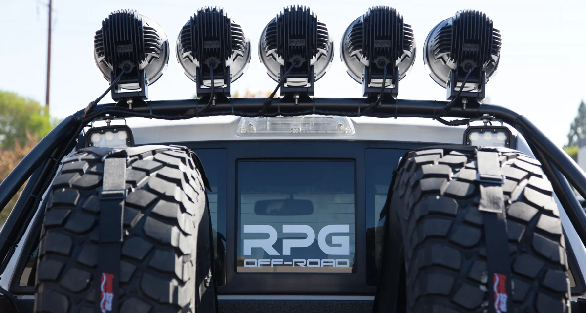 RPG Rear Light Bar Hoop