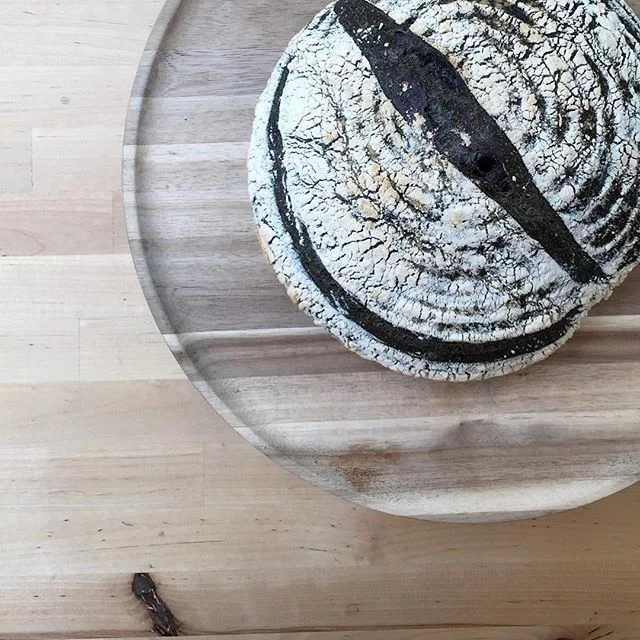 Charcoal Loaf, better than trick or treating this Halloween.
