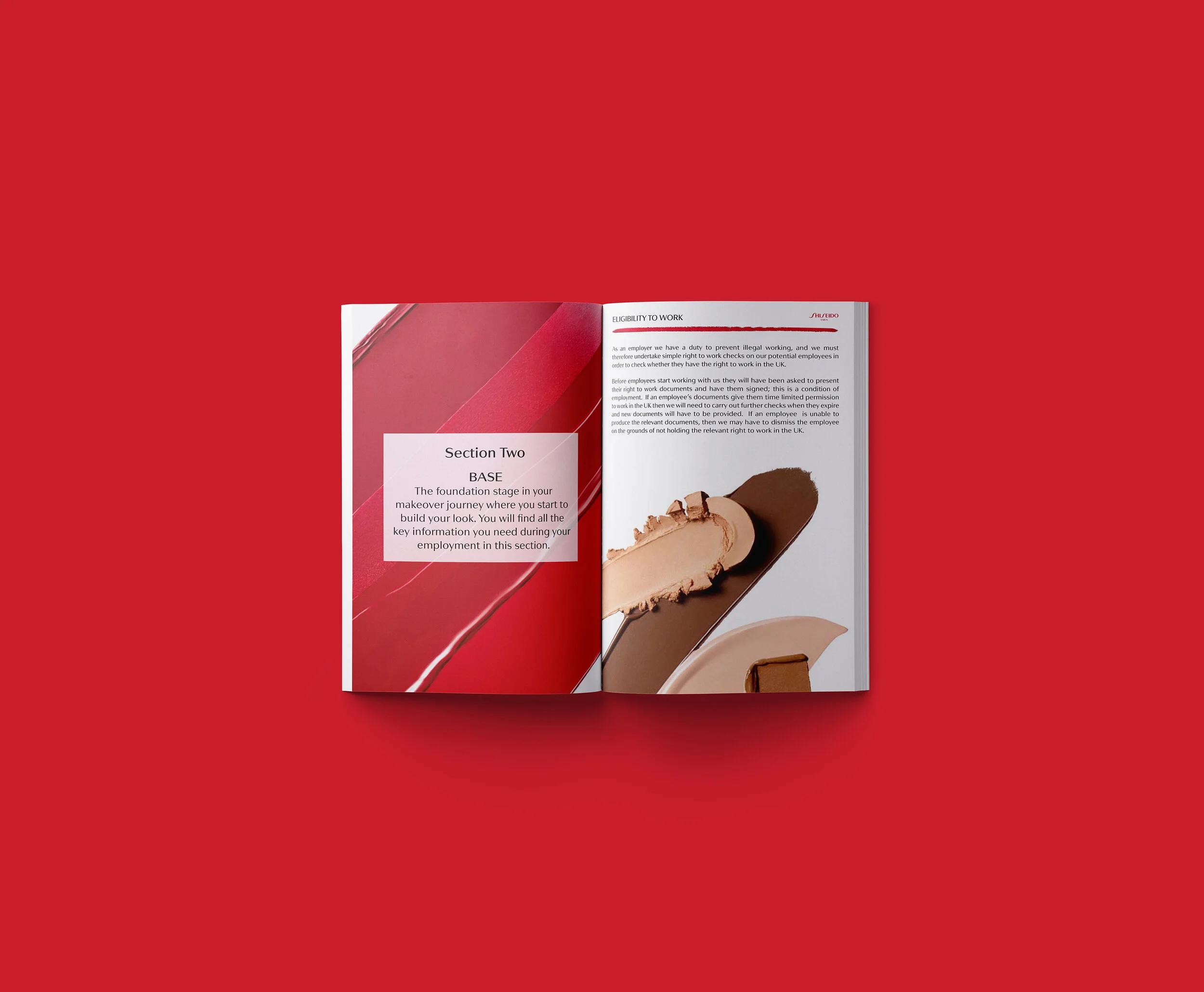  The complete Shiseido handbook can be viewed  here  