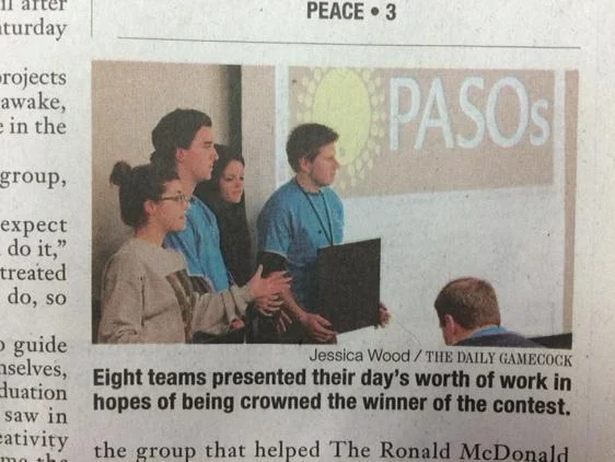 Look, ma! I made it in the Daily Gamecock! 