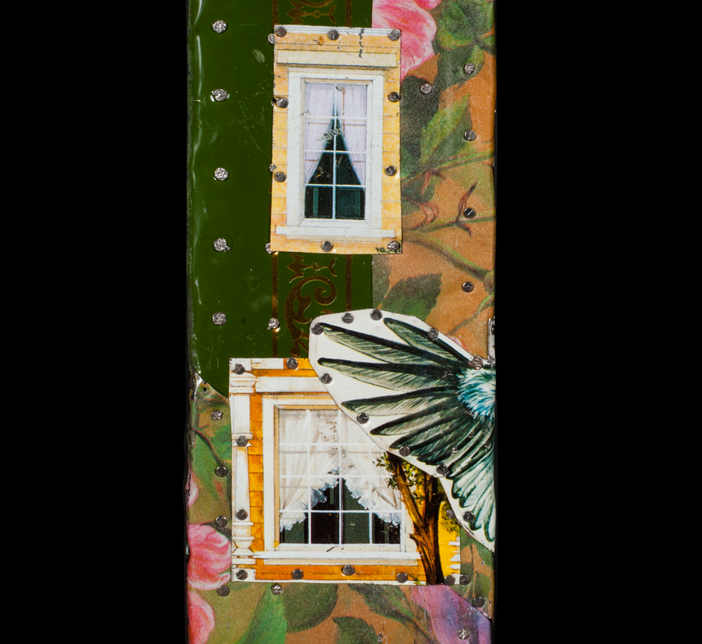 Fly Away Clock (side-detail)