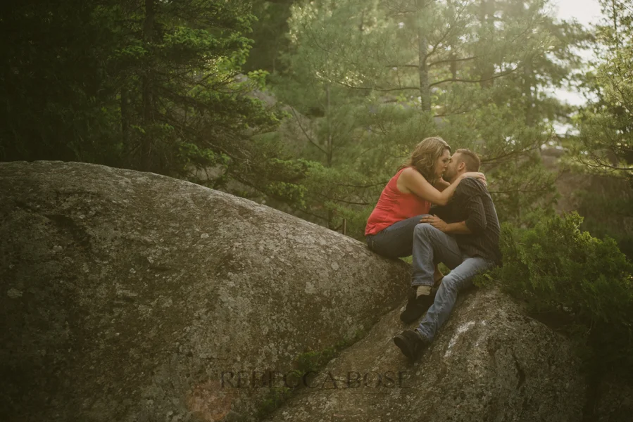 Engagement pictures Northern Ontario