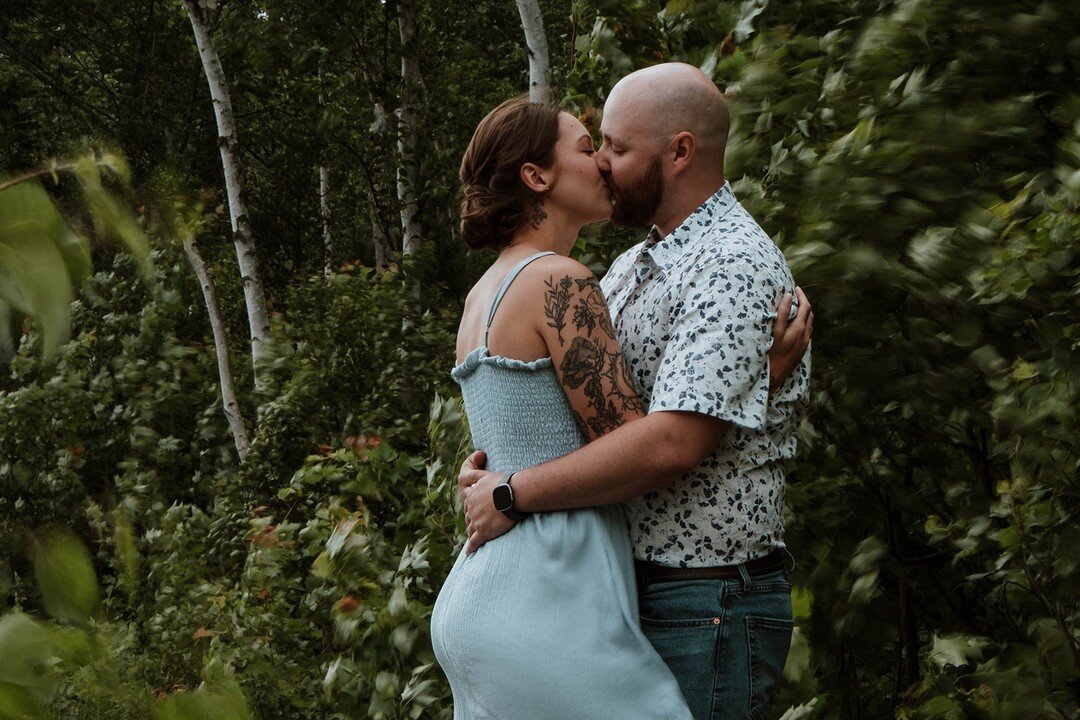 &quot;They say when you meet the love of your life, time stops, and that's true - Big Fish #sudburyphotographer #sudburyweddingphotographer #torontoweddingphotographer #weddinggown #ido #weddingphotographer #engagement #engaged #theknot #savethedate 