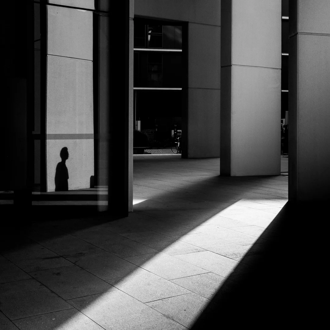 Silhouettes can also appear in reflections | Sydney, 2018