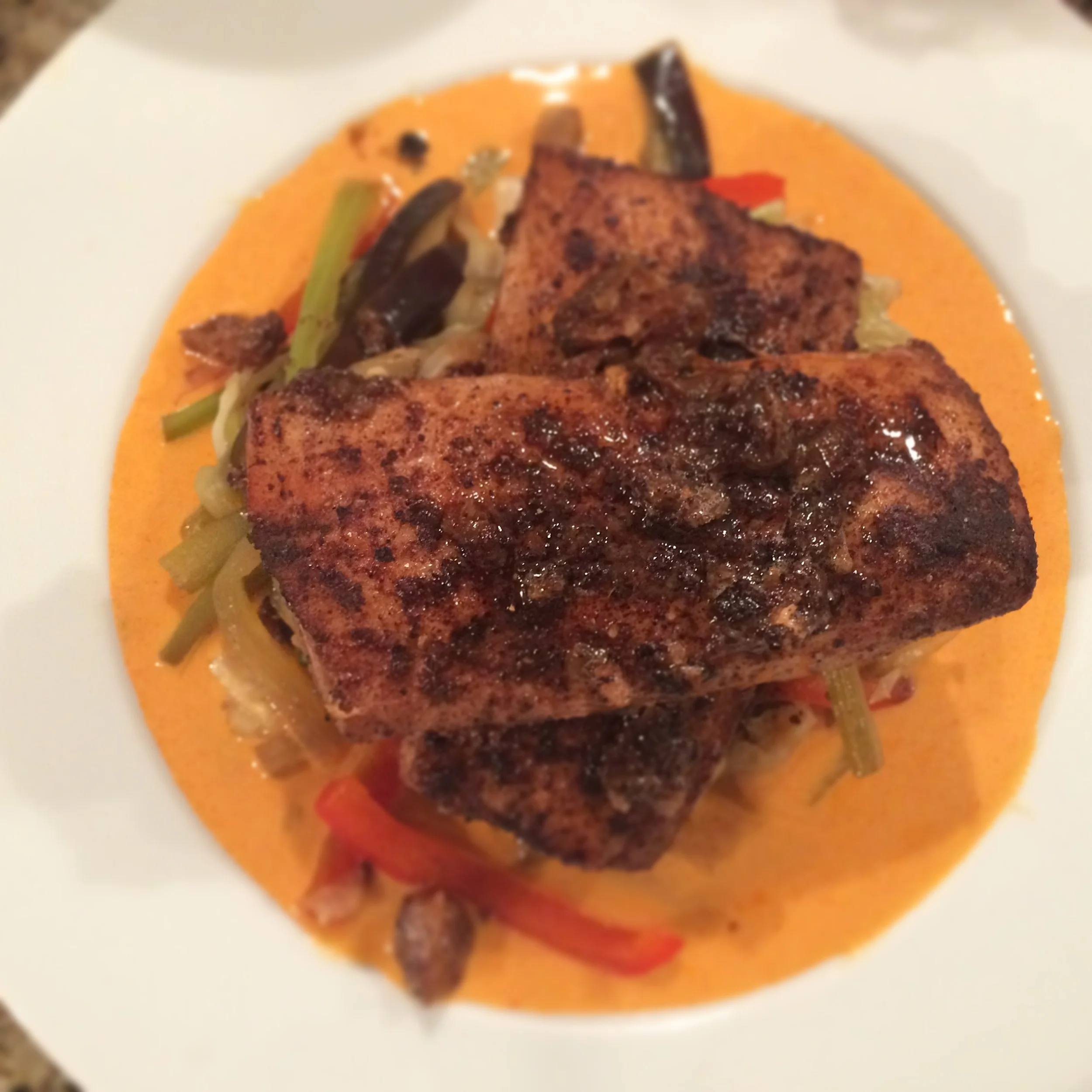 Red Curry Mahi Mahi