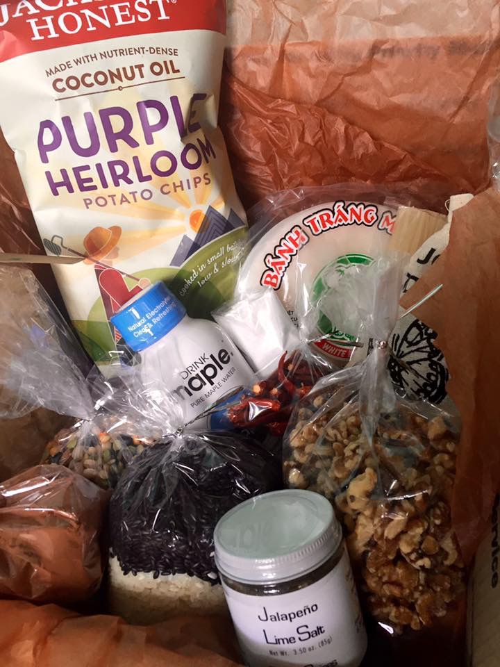 Look at ALL these ingredients for my 4 week Blogger Challenge! 